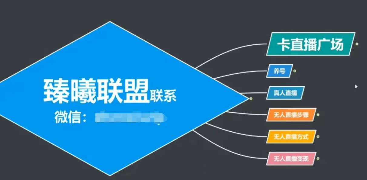 臻曦联盟，最新无人直播万人在线技术理原及详细操作步骤解析（视频教程）-如意资源库