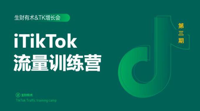 2020最新TikTok流量增长训练营(完结)附PPT-如意资源库