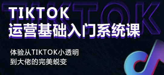 Tiktok实操进阶课程，体验从tiktok小透明到大佬的完美蜕变-如意资源库