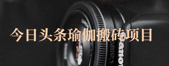 猎人社区·今日头条瑜伽搬砖项目，单号一天几十收入，可以批量操作！-如意资源库