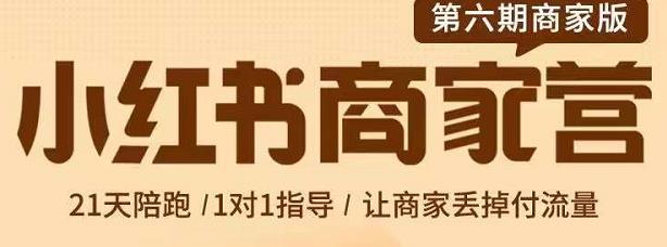 贾真-小红书商家营第6期商家版，21天带货陪跑课，让商家丢掉付流量-如意资源库