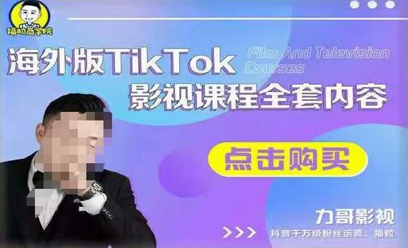 海外TikTok影视课程全套，从搭建渠道，到如何正确使用账号，到未来的变现渠道等-如意资源库