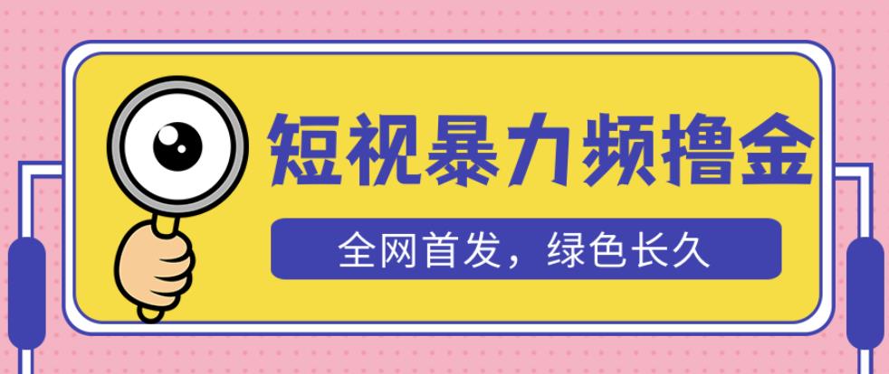 外面收费1680的短视频暴力撸金，日入300+长期可做，赠自动收款平台-如意资源库