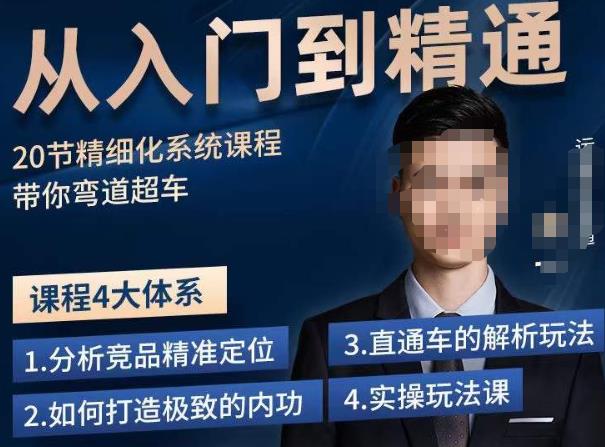 龙一·从入门到精通拼多多运营系列课，0-100的运营实操技巧，精细化系列课程带你弯道超车-如意资源库