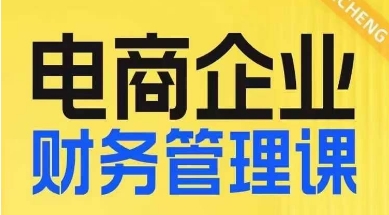 电商企业财务管理线上课，为电商企业规划财税-如意资源库
