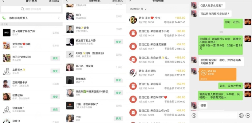 AI掘金最新玩法，Q版人物印钞机，日入500+小白无脑操作【揭秘】-如意资源库
