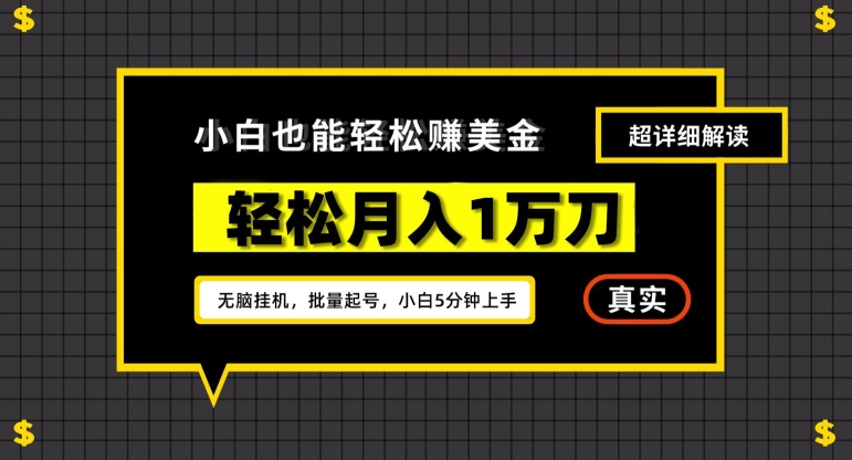 谷歌看广告撸美金2.0，无脑挂机，多号操作，月入1万刀【揭秘】-如意资源库