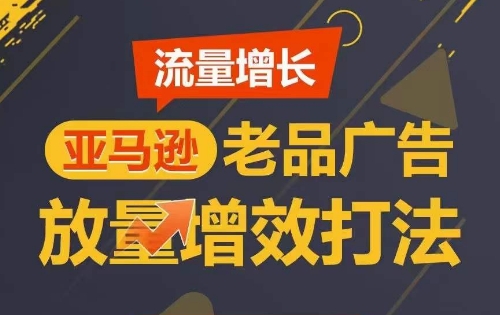 流量增长 亚马逊老品广告放量增效打法，短期内广告销量翻倍-如意资源库