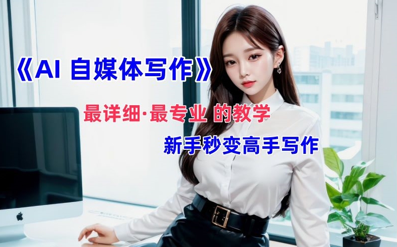 AI自媒体文章创作全网最详细教程，新手秒变写作高手，多方位发展-如意资源库