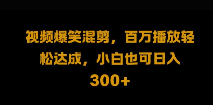 视频号零门槛，爆火视频搬运后二次剪辑，轻松达成日入1k【揭秘】-如意资源库