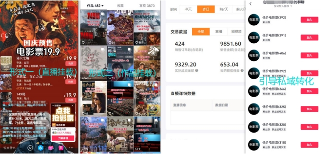 电影票小程序挂载_蹭新电影热度+后续流量延伸【揭秘】-如意资源库