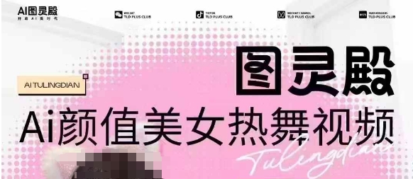 全网首发，原价988图灵殿AI颜值美女热舞视频，云端生图，轻松过原创-如意资源库