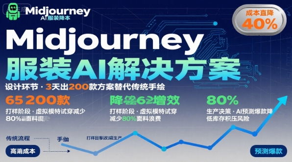 AI在服装领域的运用，使用midjourney做服装辅助企业降低成本-如意资源库