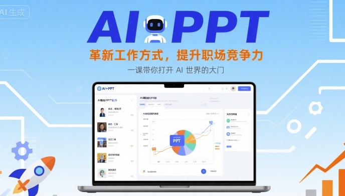 AI+PPT：革新工作方式，提升职场竞争力，一课带你打开 AI 世界的大门-如意资源库