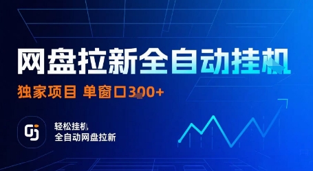 网盘拉新全自动挂G，独家技术，操作简单，自动完成拉新任务，单窗口3张【揭秘】-如意资源库
