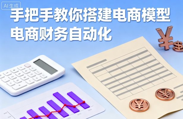 手把手教你搭建电商模型-电商财务自动化-如意资源库
