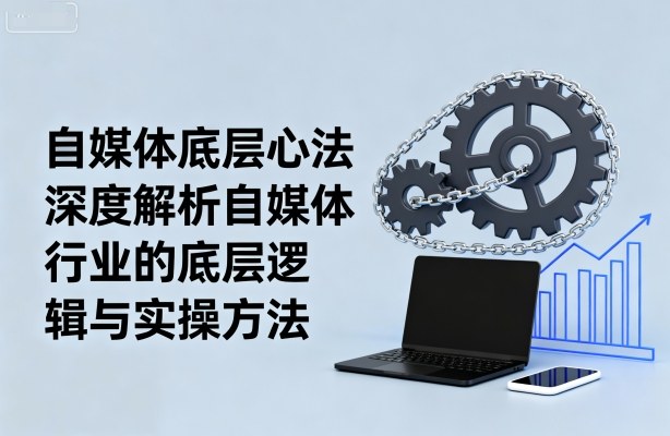 自媒体底层心法，深度解析自媒体行业的底层逻辑与实操方法-如意资源库