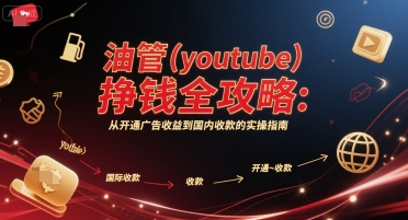 油管(youtube)挣钱全攻略：从开通广告收益到国内收款的实操指南（更新）-如意资源库