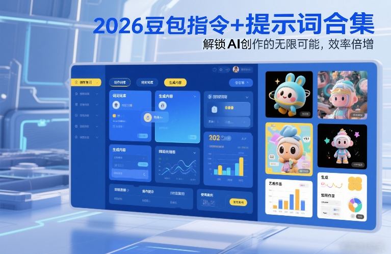 2026豆包指令+提示词合集，解锁AI创作的无限可能，效率倍增-如意资源库