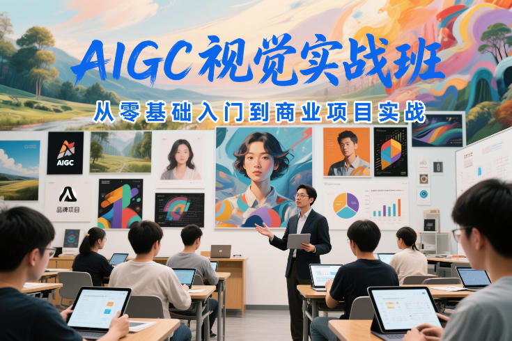AIGC视觉实战班，从零基础入门到商业项目实战-如意资源库