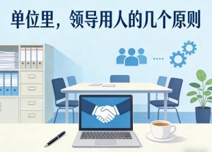 付费文章：单位里，领导用人的几个原则-如意资源库
