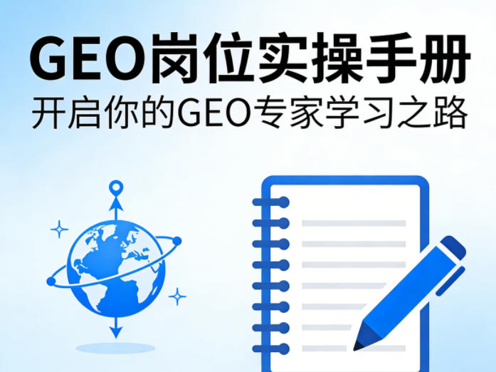 GEO岗位实操手册，开启你的GE0专家学习之路-如意资源库