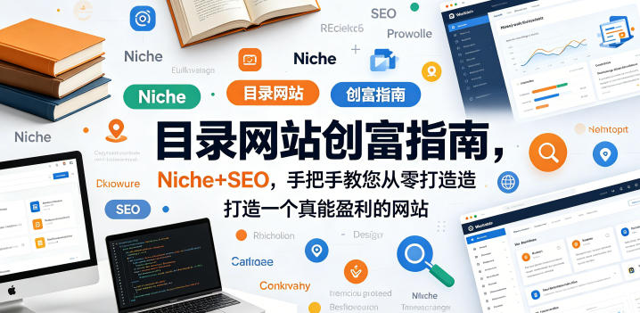 目录网站创富指南，Niche+SEO，手把手教您从零打造打造一个真能盈利的网站【原创双语字幕】-如意资源库