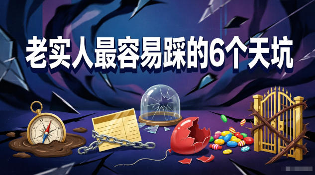 付费文章：老实人最容易踩的6个天坑-如意资源库