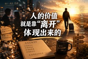 付费文章：人的价值就是靠“离开”体现出来的-如意资源库