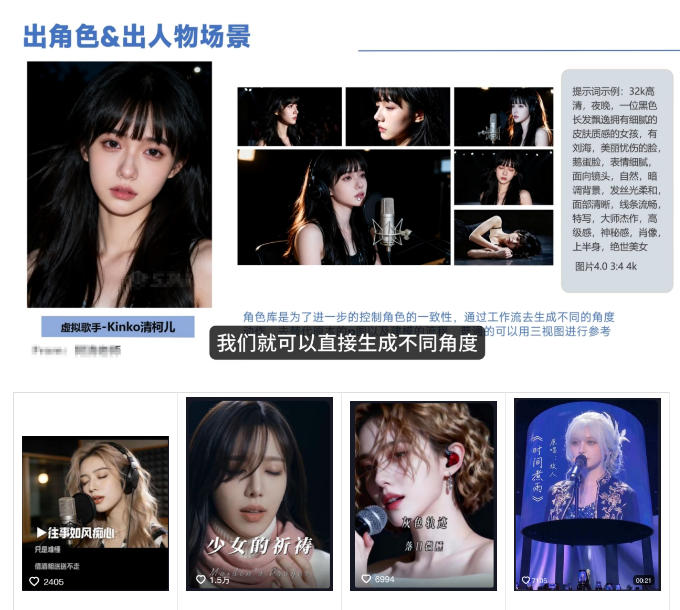 AI音乐MV全流程制作教程，从音乐生成到MV剪辑一站式搞定，打造属于自己的虚拟歌手-如意资源库