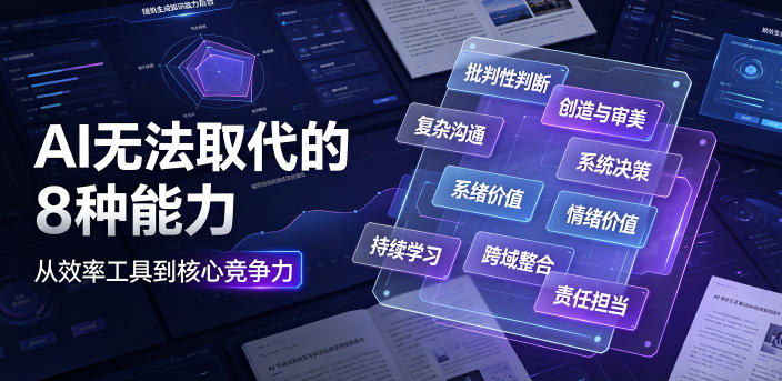 付费文章：AI无法取代的8种能力-如意资源库