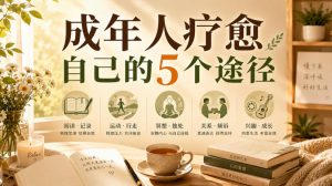 付费文章：成年人疗愈自己的5个途径-如意资源库