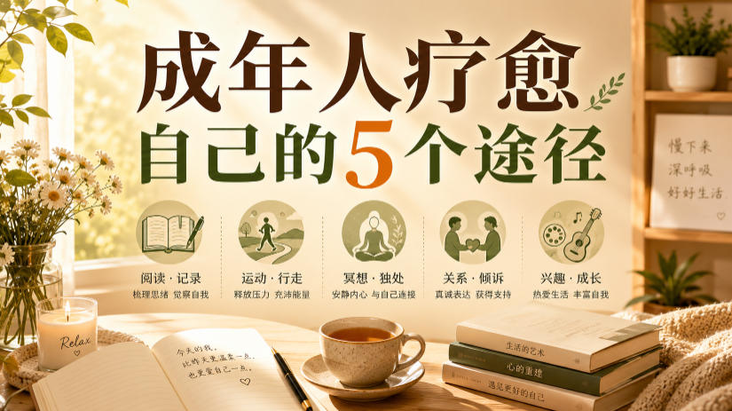 付费文章：成年人疗愈自己的5个途径-如意资源库