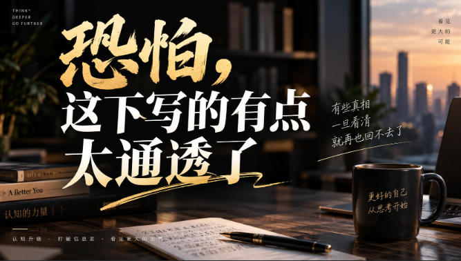 灏泽叔最新付费文章：恐怕，这下写的有点太通透了-如意资源库