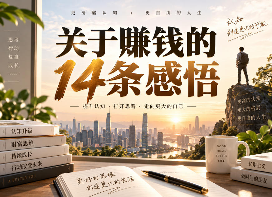 付费文章：关于賺钱的14条感悟-如意资源库