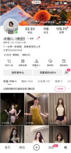 快手22.3W粉丝博主的美女跳舞视频搬运教学，快手MT搬运，一分钟一条视频，简单易学好上手，撸磁力万合收益-如意资源库