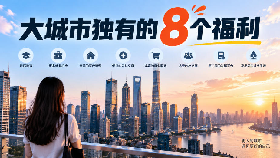 某公众号付费文章：大城市独有的8个福利-如意资源库