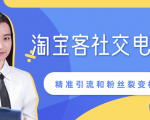某站内部课程:淘宝客社交电商裂变,精准引流和粉丝裂变模式详解(共6节视频)-如意资源库