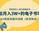 狂赚计划:轻松月入3W+的电子书项目,从0到变现操作流程,亲测有效-如意资源库
