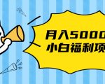 搏金汇小白福利网赚项目,长久稳定月入5000-如意资源库