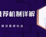 B站推荐机制详解,利用推荐系统反哺自身,视频关键词霸屏玩法(共2节视频)-如意资源库