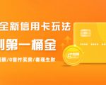 2021全新信用卡玩法：快速提额/0首付买房/套现生财，赚到第一桶金-如意资源库