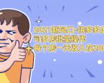2021新风口-拼多多虚拟店:可多店批量操作,每个店一天收入在200-1000-如意资源库
