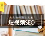 未来新趋势，布局短视频SEO，如何利用抖音SEO免费获得精准流量（3节课）-如意资源库