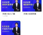 湛北·抖音小店入门进阶高阶合集,八大玩法打造百万店铺-如意资源库