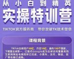 Seven漆·2022Tiktok从小白到精英实操特训营，带你掌握Tiktok账号运营-如意资源库