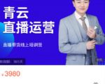 青云直播电商教程，教你最低成本搭建高转化直播场景-如意资源库