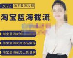2022淘宝蓝海截流攻略,淘宝蓝海截流选品上货实操讲解-如意资源库
