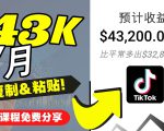 2022抖音国际版Tiktok赚钱项目:每天上传一个视频就轻松月入$43200-如意资源库