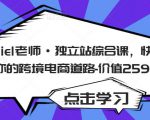 Daniel老师·独立站综合课，快速开启你的跨境电商道路-价值2599元-如意资源库